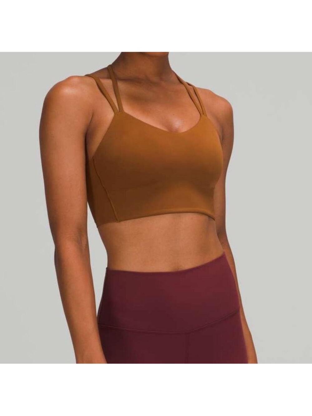lululemon athletica Bra in Burnt Caramel